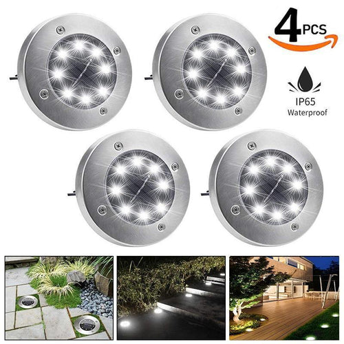 ECLIJARDIN®: 4 Spot lumineux à énergie solaire