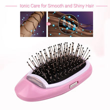 Charger l&#39;image dans la galerie, Portable Electric Ionic Hairbrush Negative Ions Hair Comb Brush Hair Modeling Styling Hairbrush