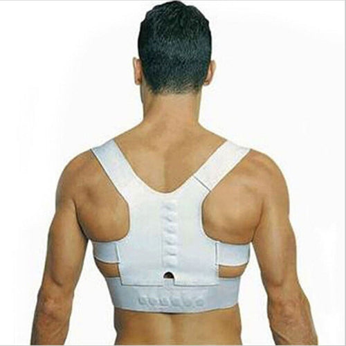 Large Adjustable Power Back shoulder Support Correction Belt Posture Magnetic Shoulder Sitting posture correction belt vest belt