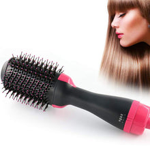 Charger l&#39;image dans la galerie, One Step Hair Dryer and Volumizer, ManKami Salon Hot Air Paddle Styling Brush Negative Ion Generator Hair Straightener Curler