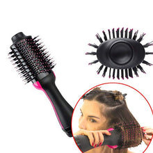 Charger l&#39;image dans la galerie, One Step Hair Dryer and Volumizer, ManKami Salon Hot Air Paddle Styling Brush Negative Ion Generator Hair Straightener Curler