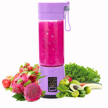 Charger l&#39;image dans la galerie, Portable Size USB Electric Fruit Juicer Handheld Smoothie Maker Blender Stirring Rechargeable Mini Portable Juice Cup Water