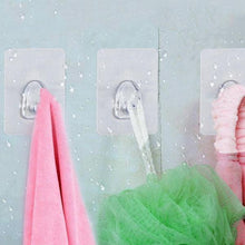 Charger l&#39;image dans la galerie, Crochets anti-dérapants réutilisables: 10 Crochets magiques réutilisables ! Aucun clou nécessaire