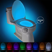 Charger l&#39;image dans la galerie, EcoBright: Veilleuse led pour toilettes WC avec capteur de mouvement