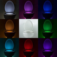 Charger l&#39;image dans la galerie, EcoBright: Veilleuse led pour toilettes WC avec capteur de mouvement
